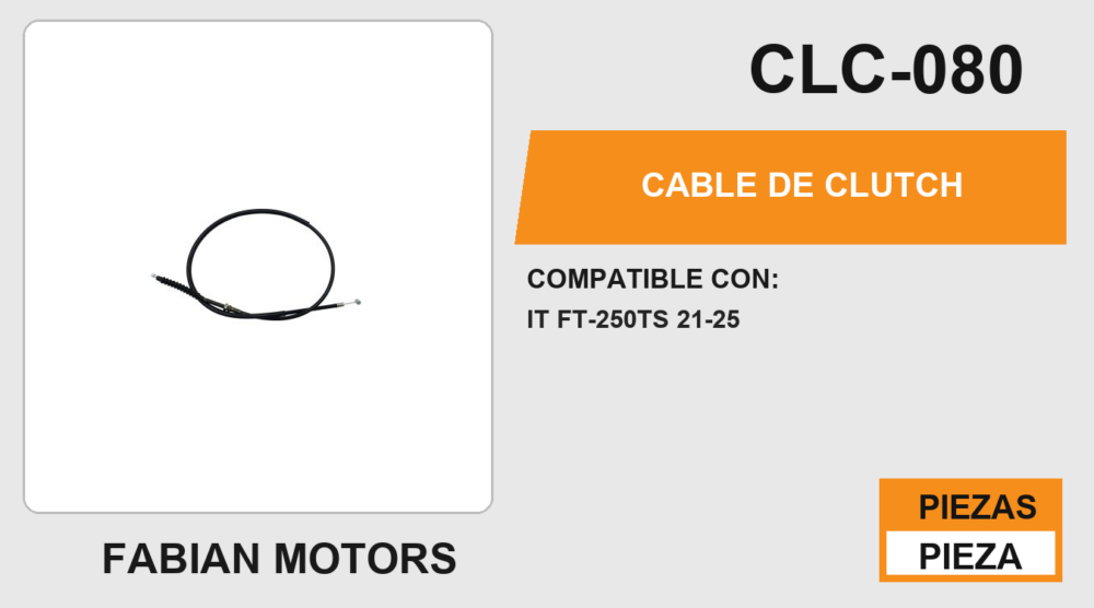 CABLE DE CLUTCH
