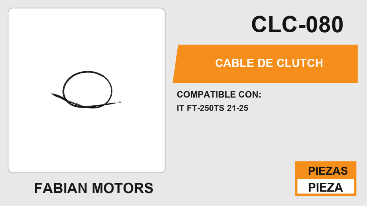 CABLE DE CLUTCH