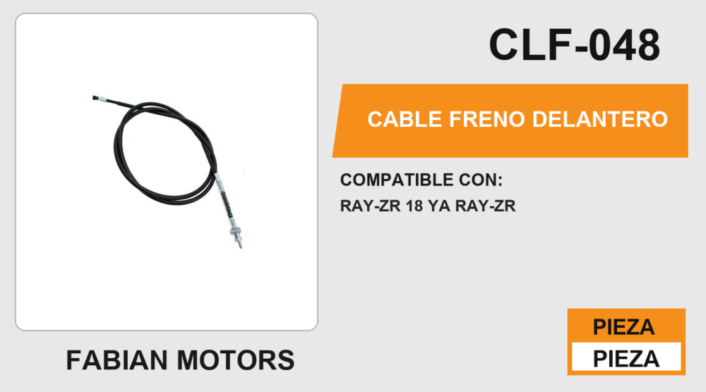 CABLE FRENO DELANTERO