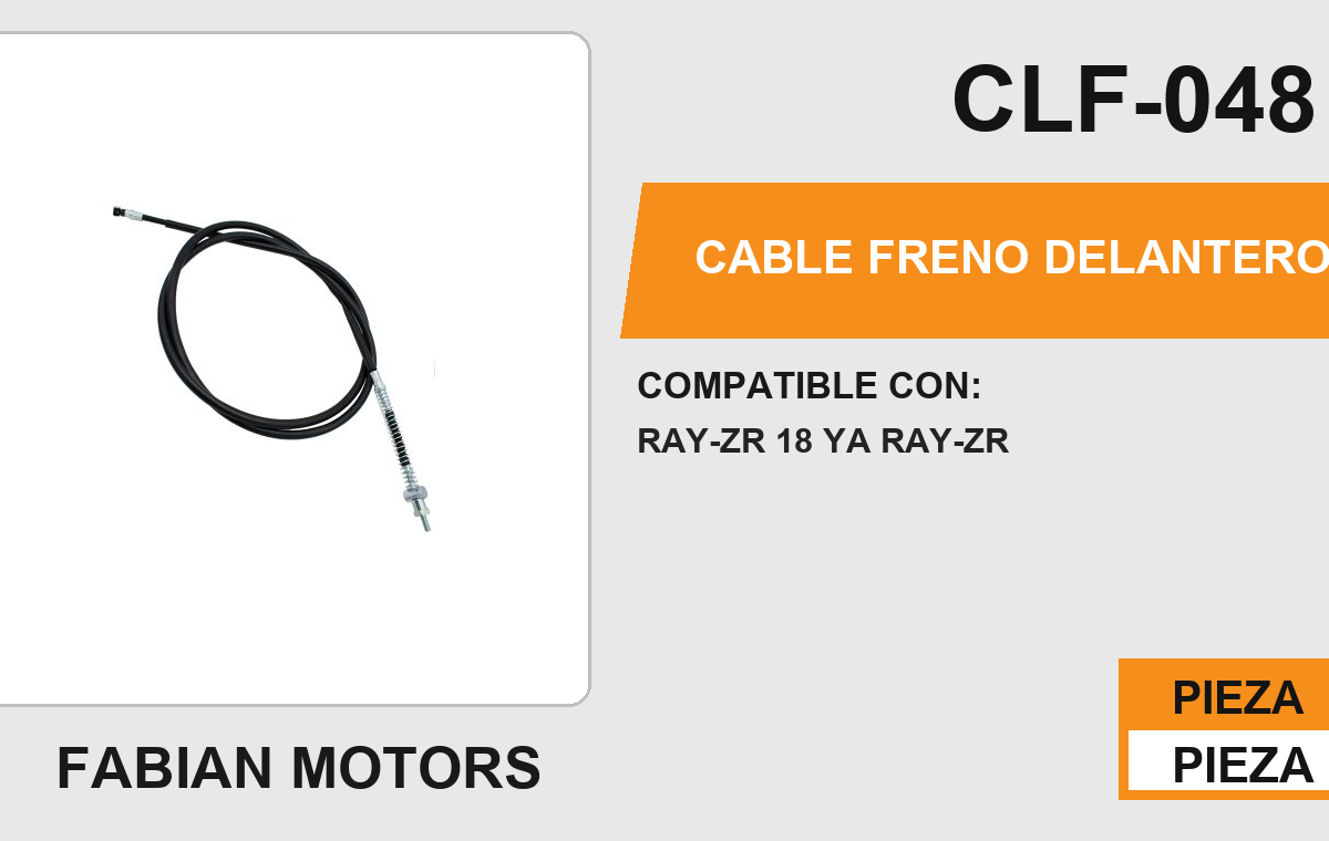 CABLE FRENO DELANTERO
