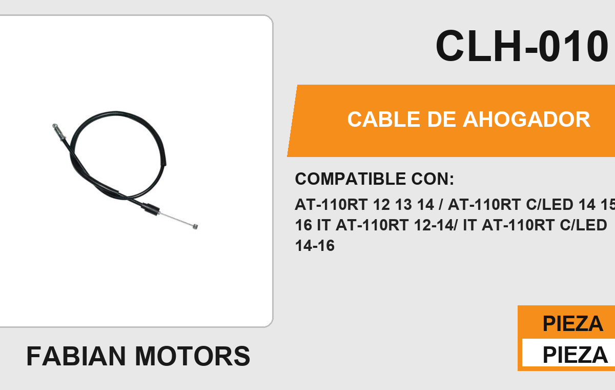 CABLE DE AHOGADOR