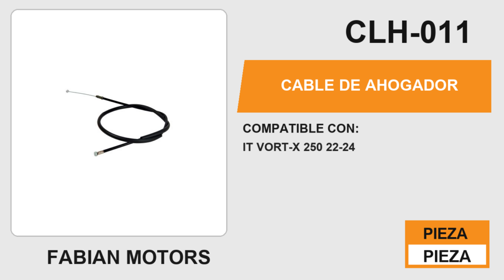 CABLE DE AHOGADOR