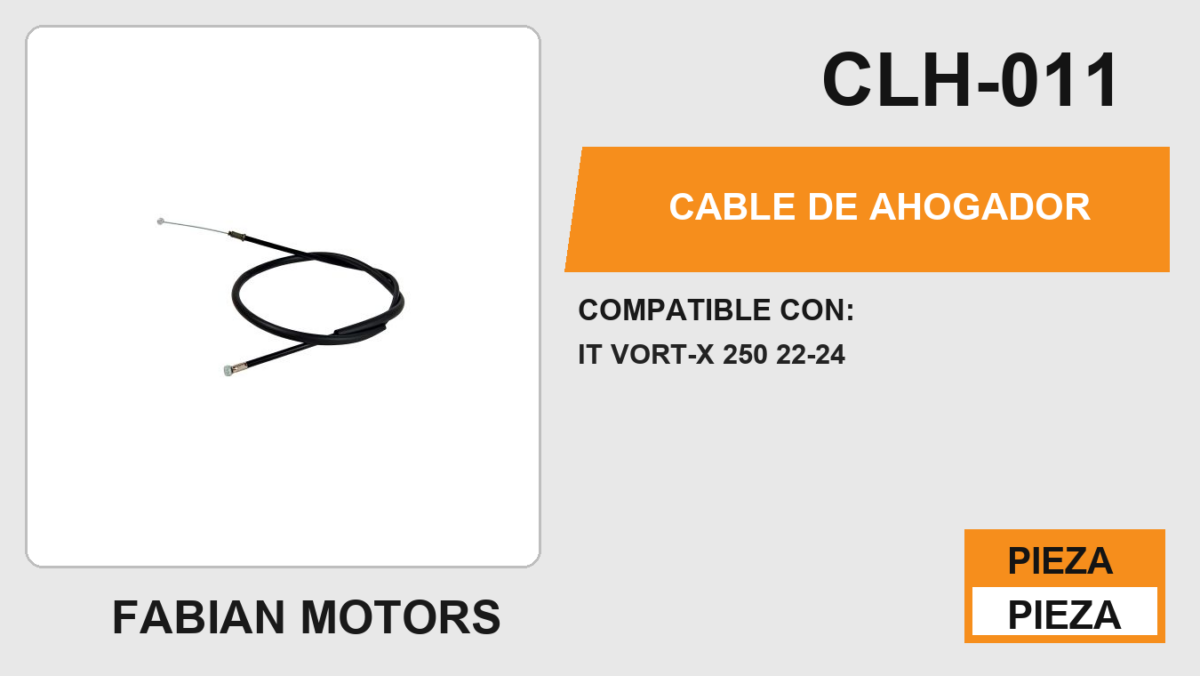 CABLE DE AHOGADOR