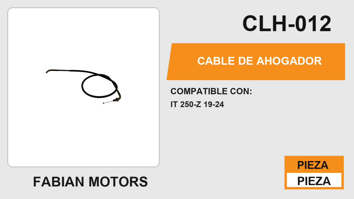 CABLE DE AHOGADOR
