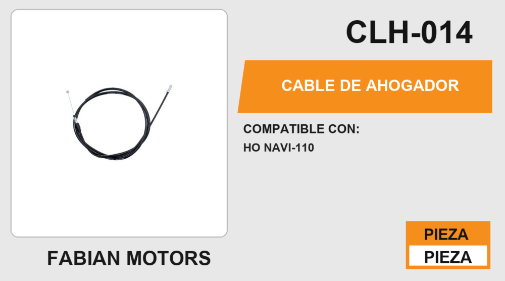 CABLE DE AHOGADOR