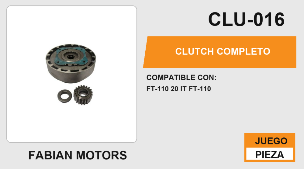 CLUTCH COMPLETO
