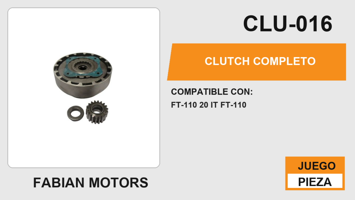 CLUTCH COMPLETO
