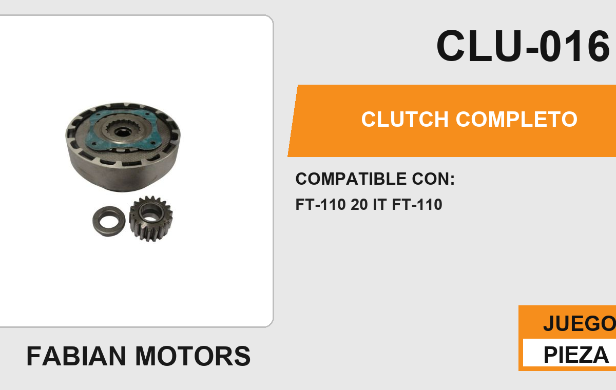 CLUTCH COMPLETO