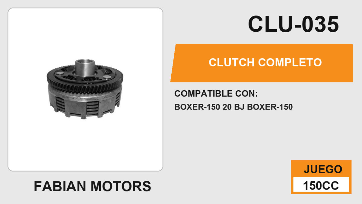 CLUTCH COMPLETO