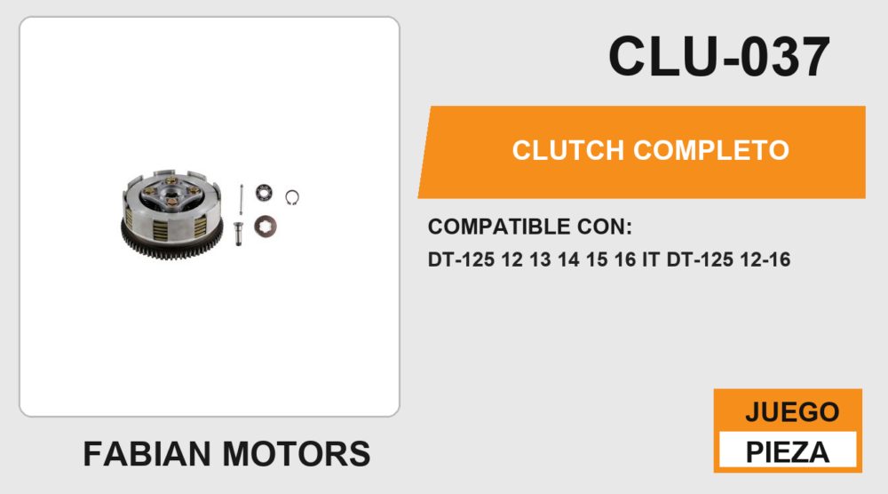 CLUTCH COMPLETO