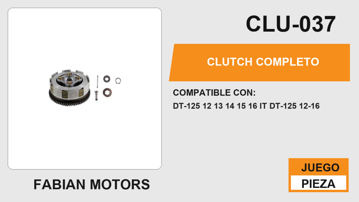 CLUTCH COMPLETO