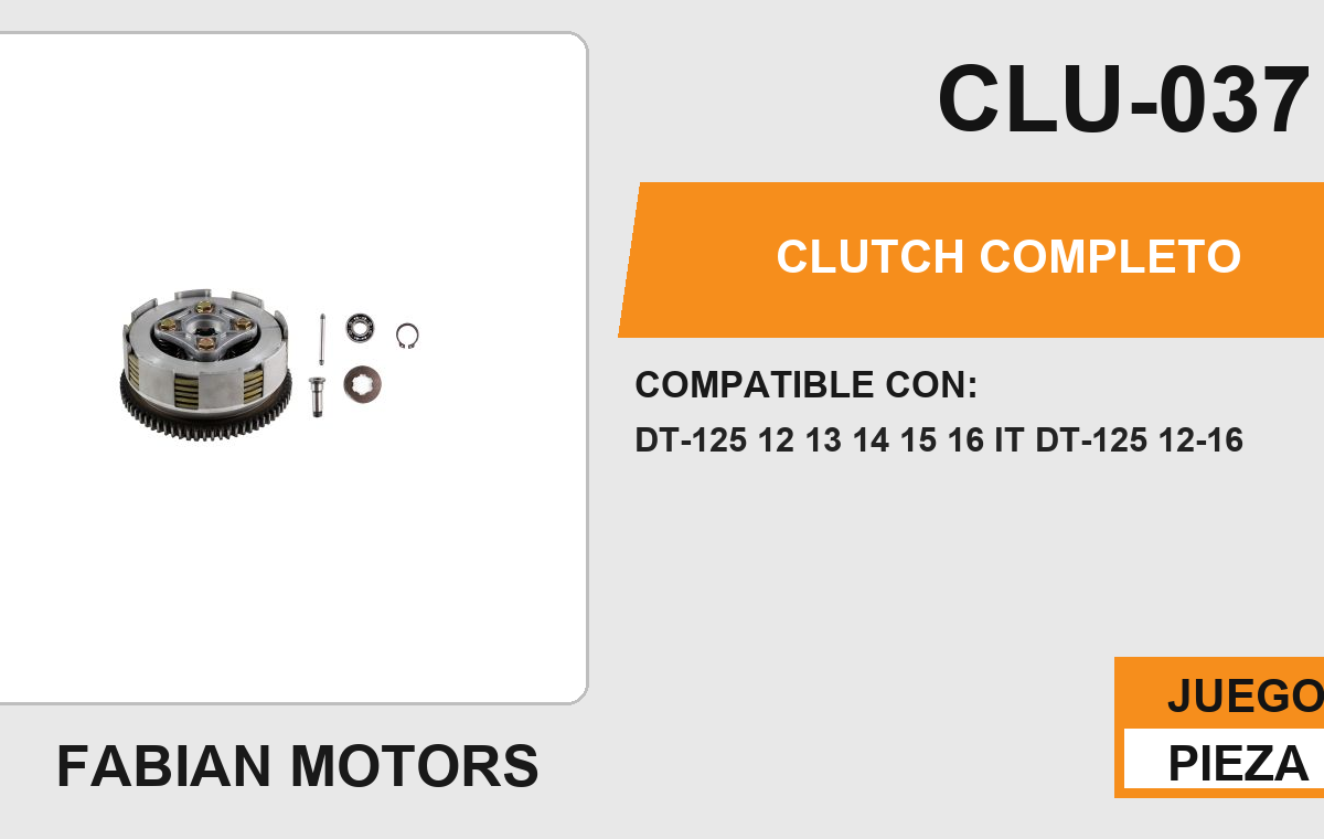 CLUTCH COMPLETO