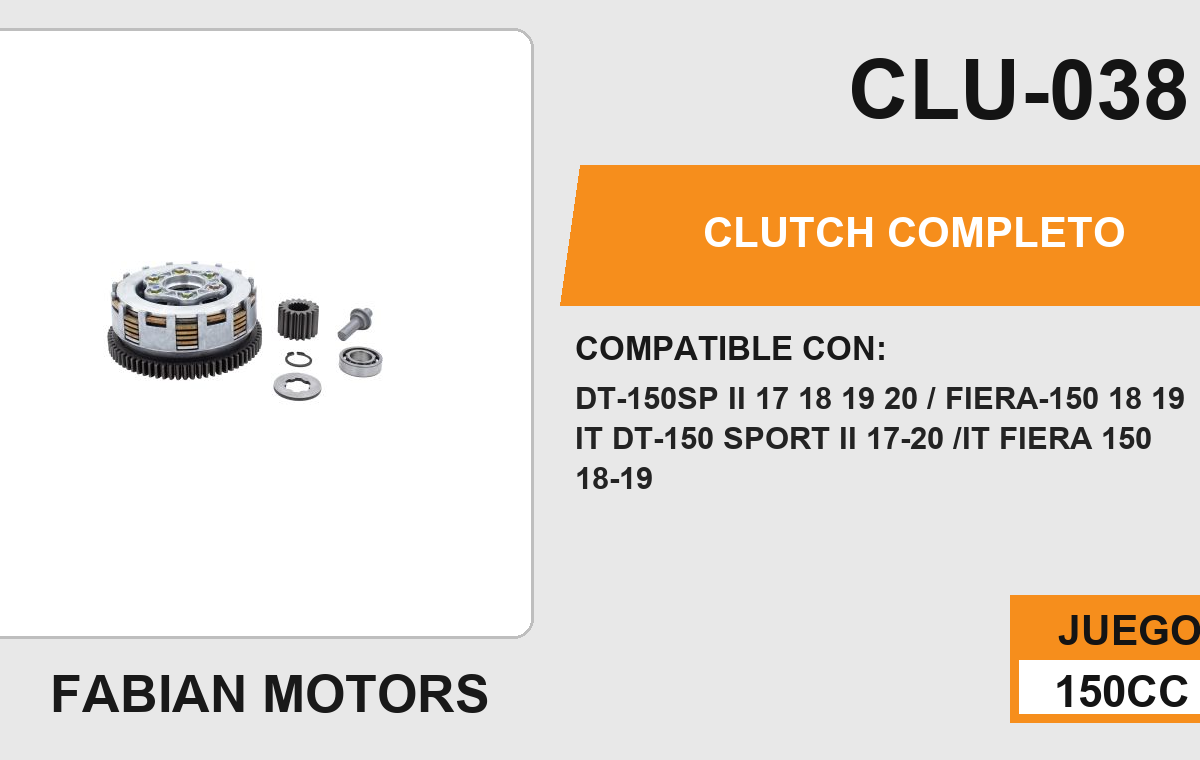 CLUTCH COMPLETO