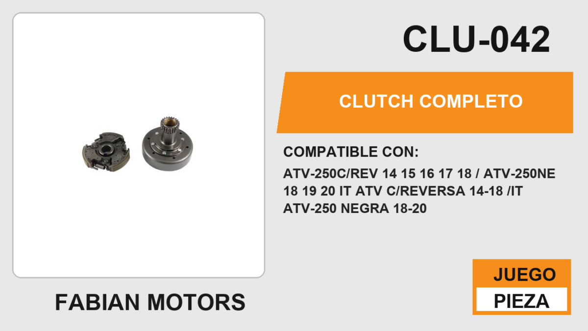 CLUTCH COMPLETO