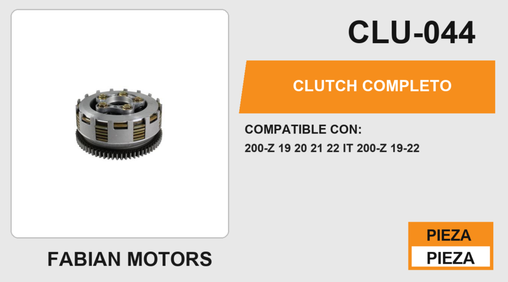 CLUTCH COMPLETO