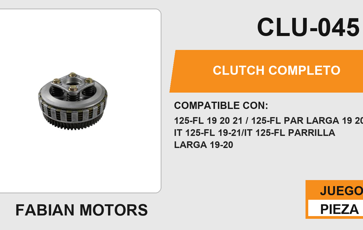 CLUTCH COMPLETO