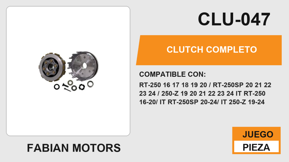 CLUTCH COMPLETO