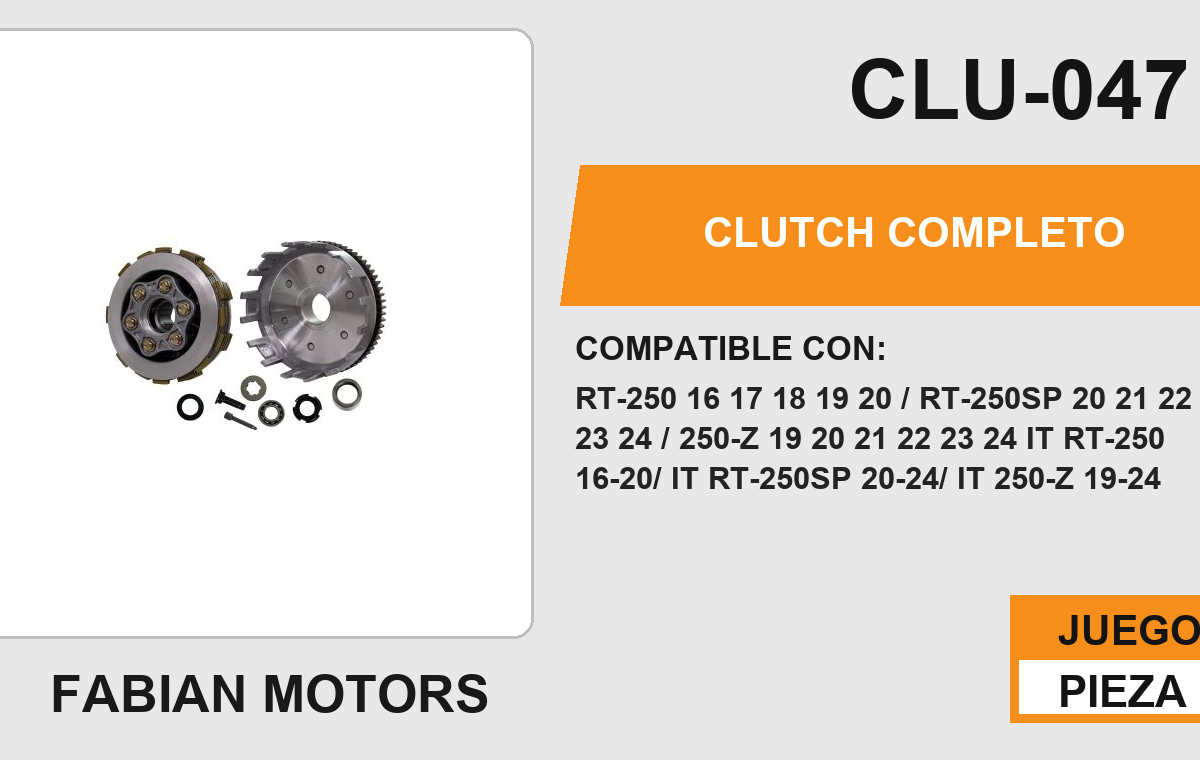 CLUTCH COMPLETO