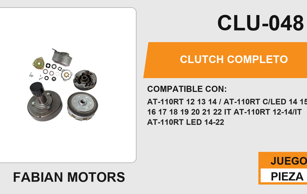 CLUTCH COMPLETO
