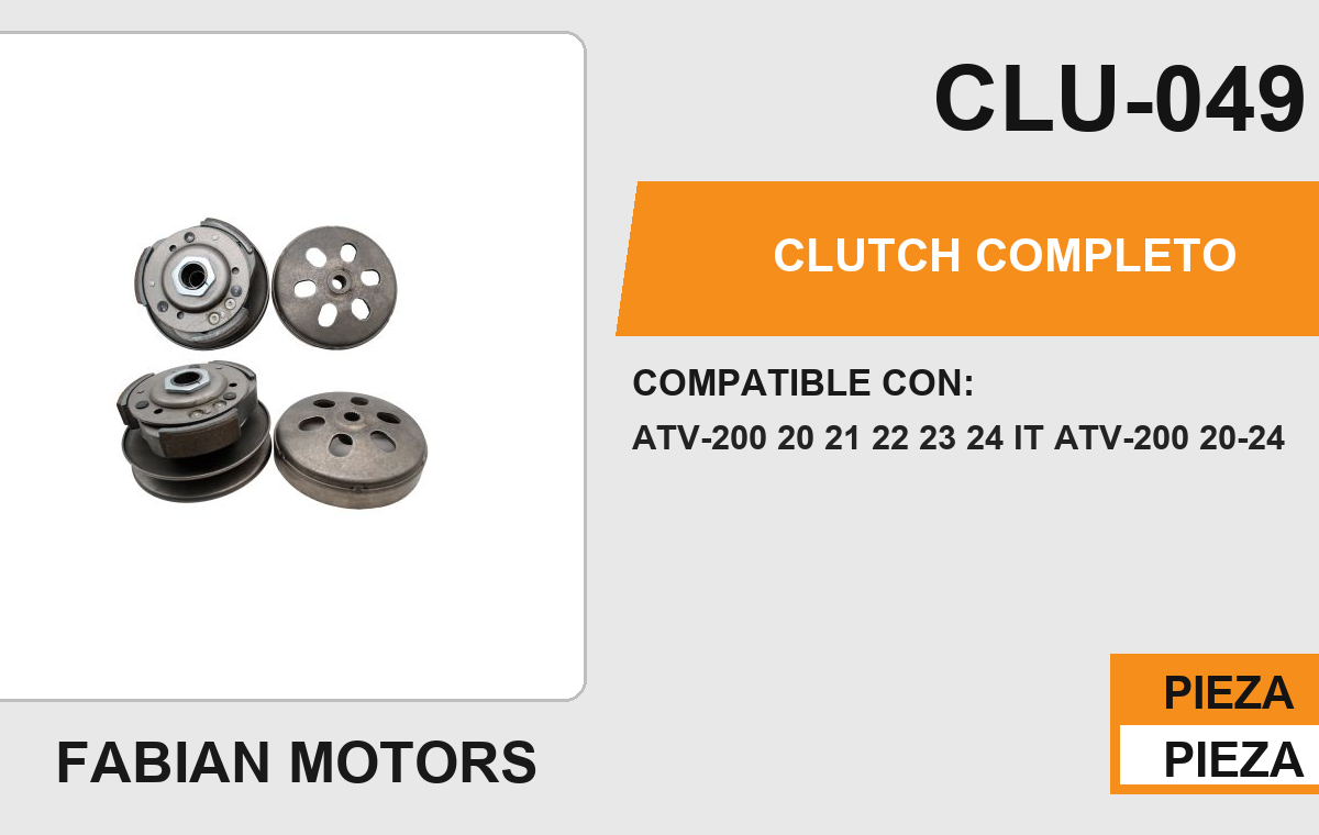 CLUTCH COMPLETO