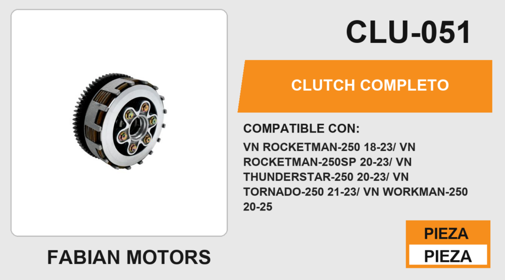 CLUTCH COMPLETO
