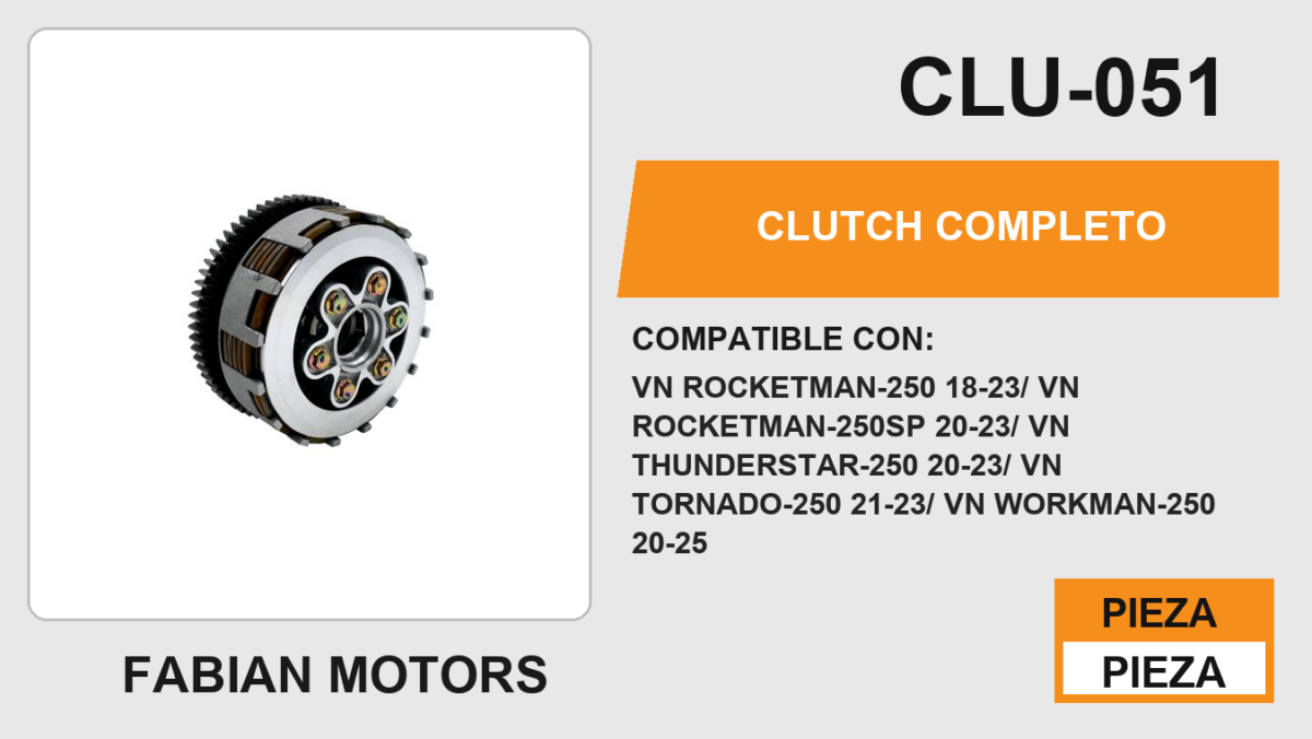 CLUTCH COMPLETO