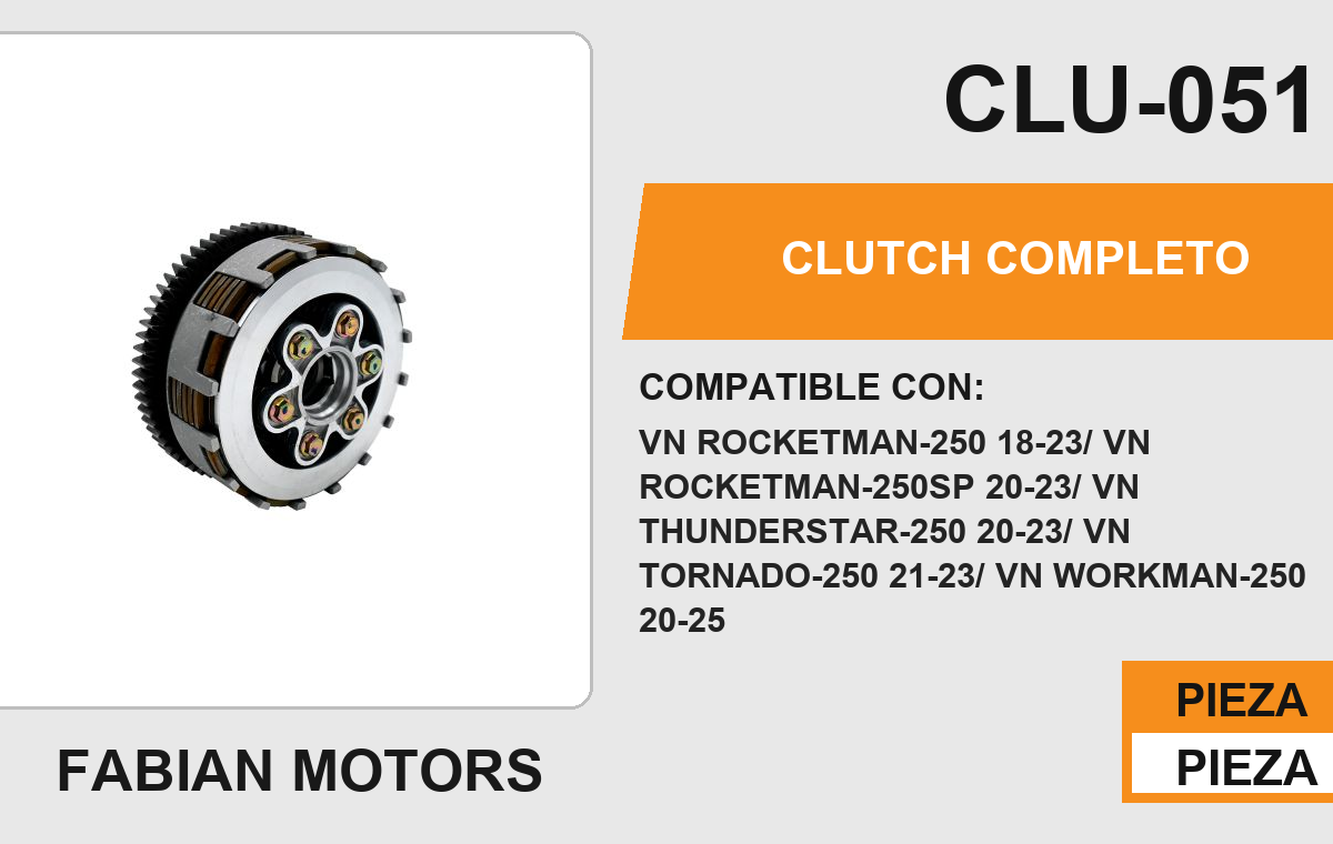 CLUTCH COMPLETO