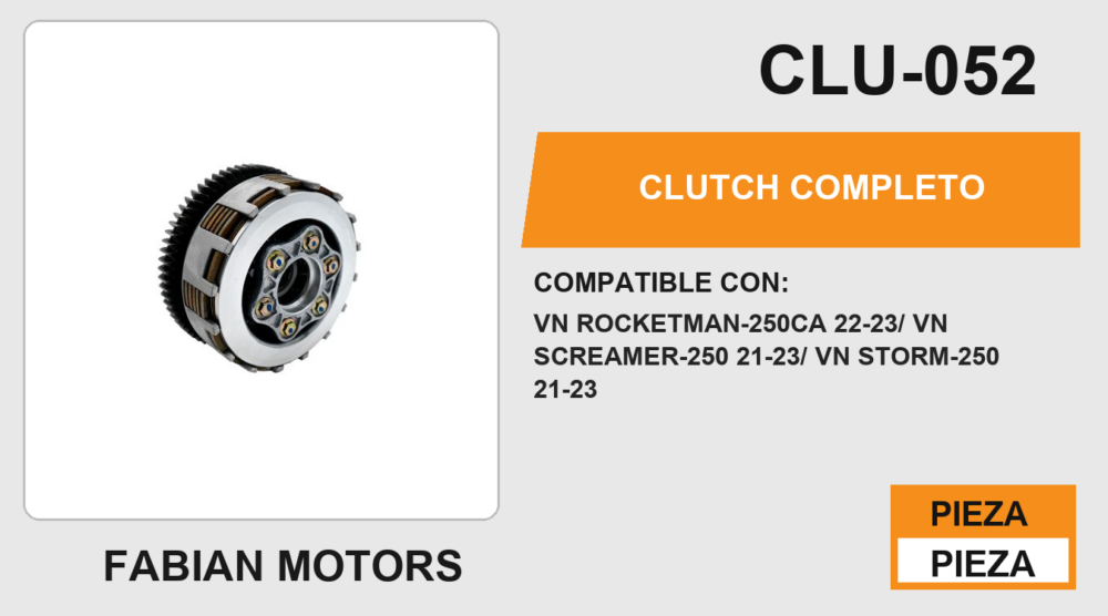 CLUTCH COMPLETO