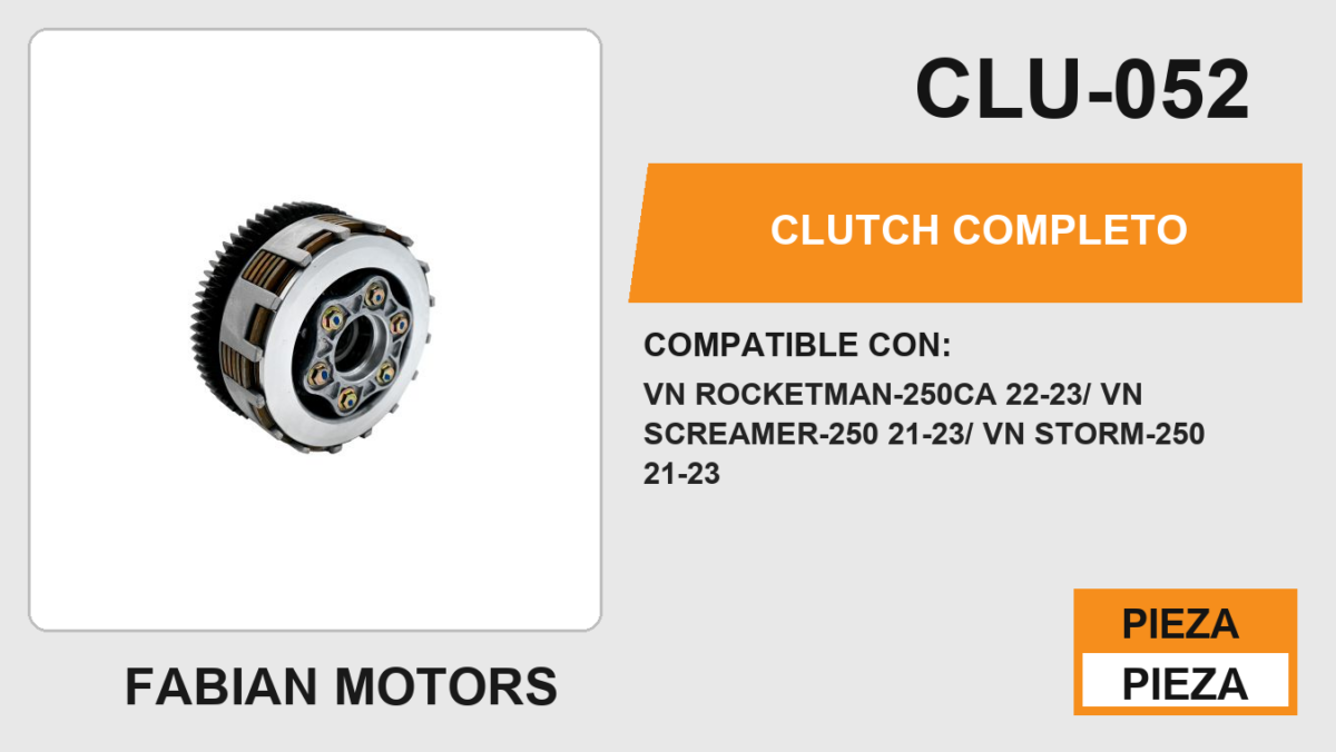 CLUTCH COMPLETO