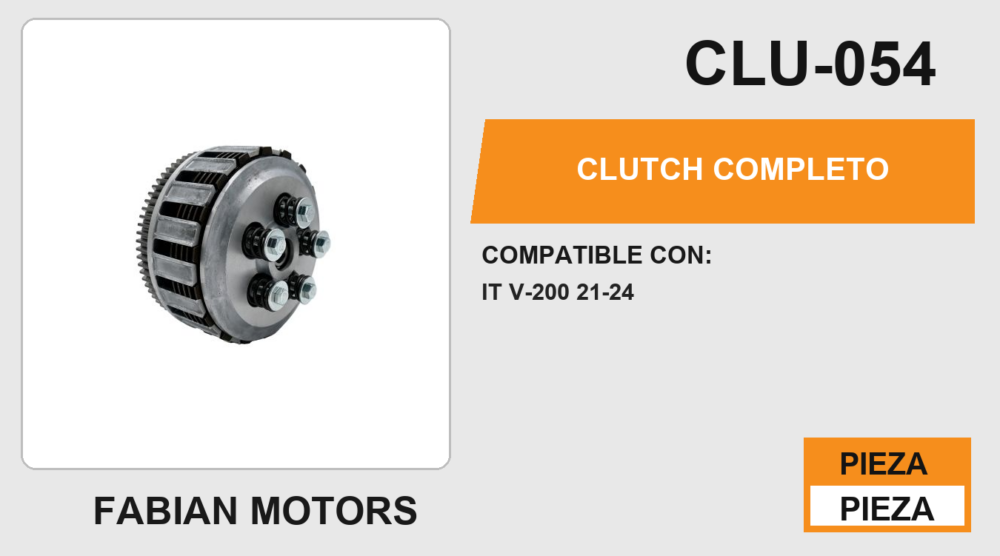 CLUTCH COMPLETO