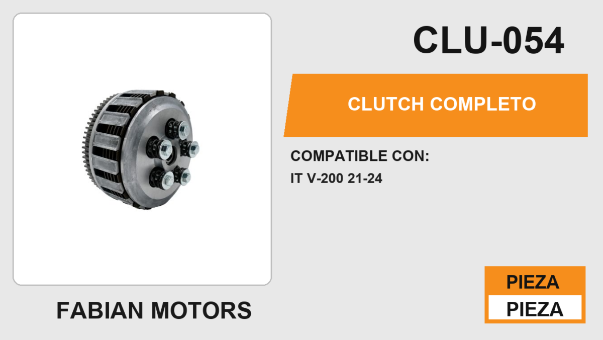 CLUTCH COMPLETO
