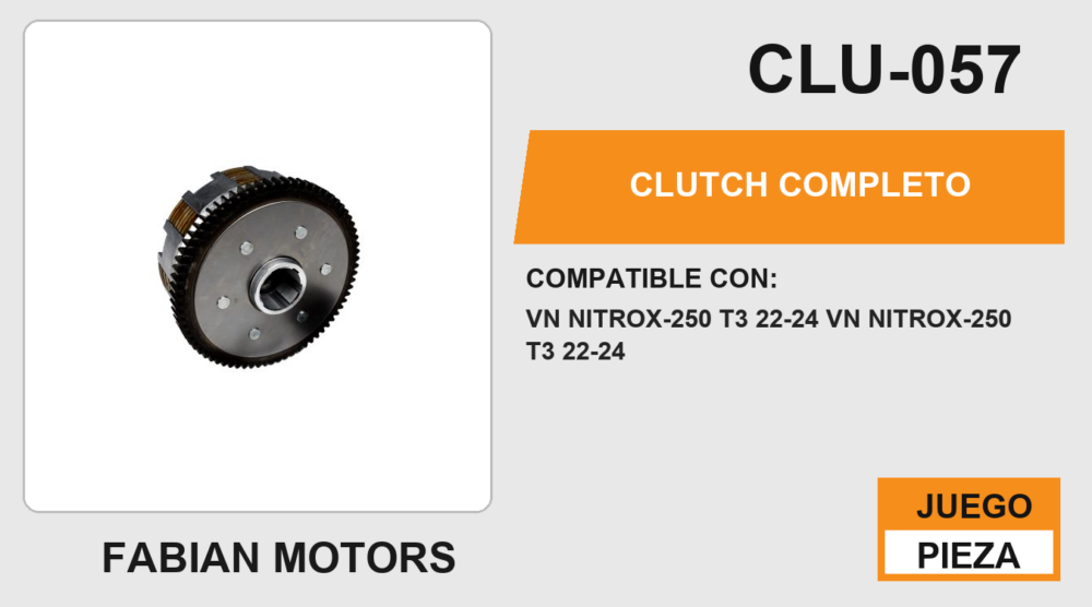 CLUTCH COMPLETO