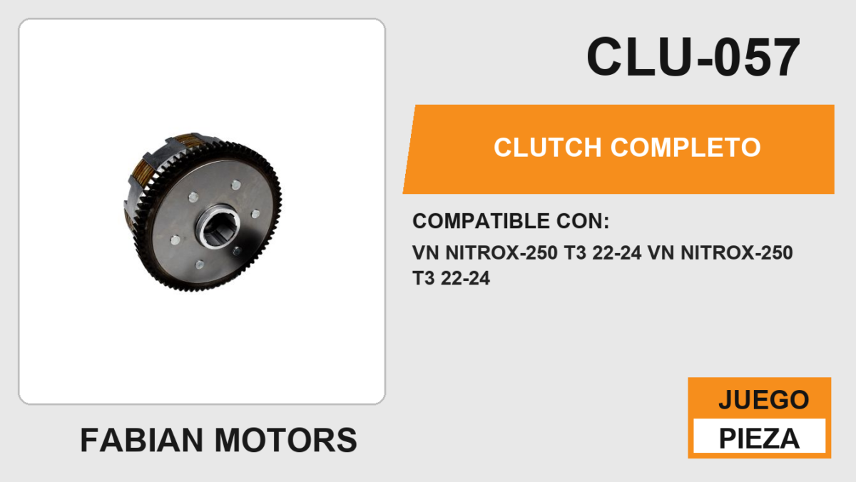 CLUTCH COMPLETO