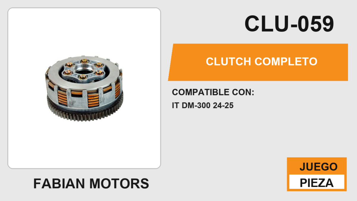 CLUTCH COMPLETO