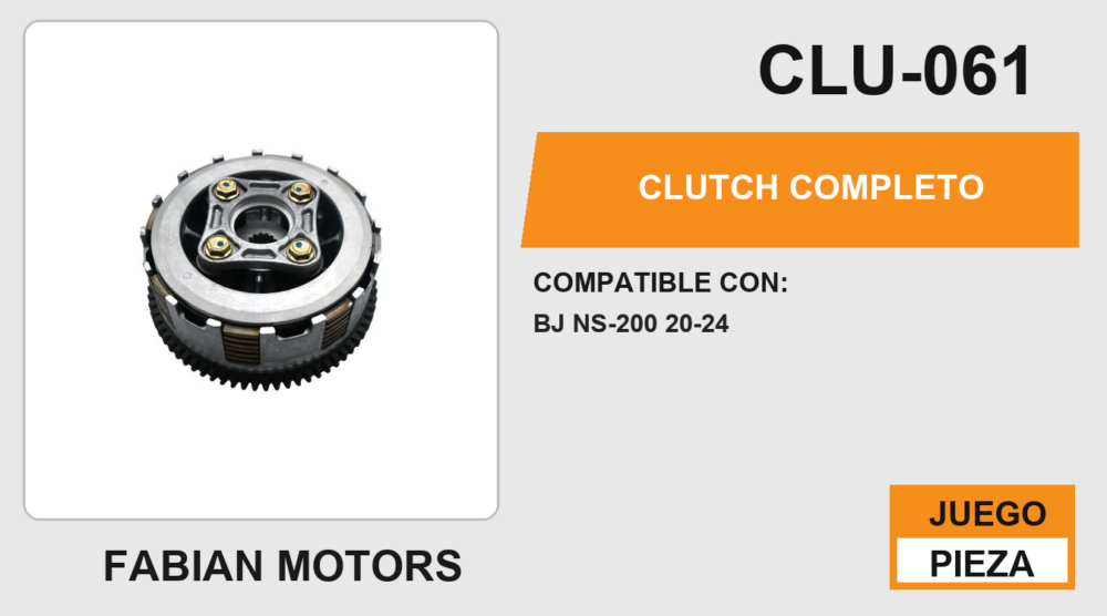 CLUTCH COMPLETO