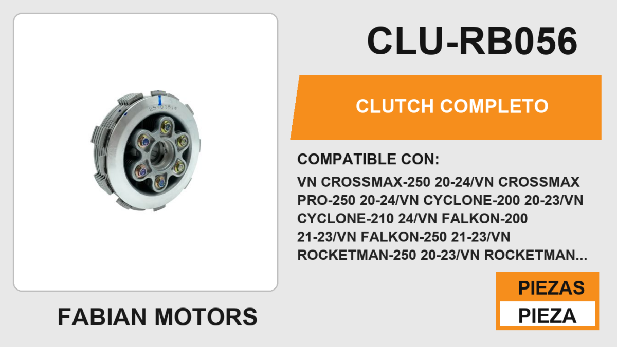 CLUTCH COMPLETO