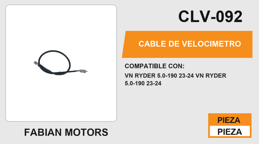 CABLE DE VELOCIMETRO