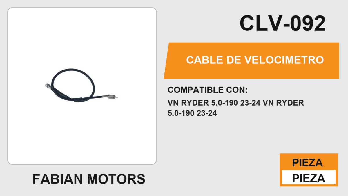 CABLE DE VELOCIMETRO