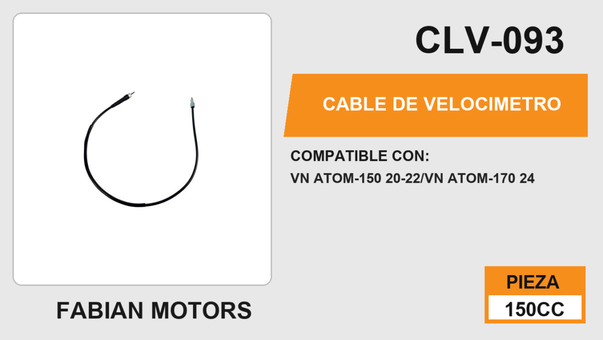 CABLE DE VELOCIMETRO