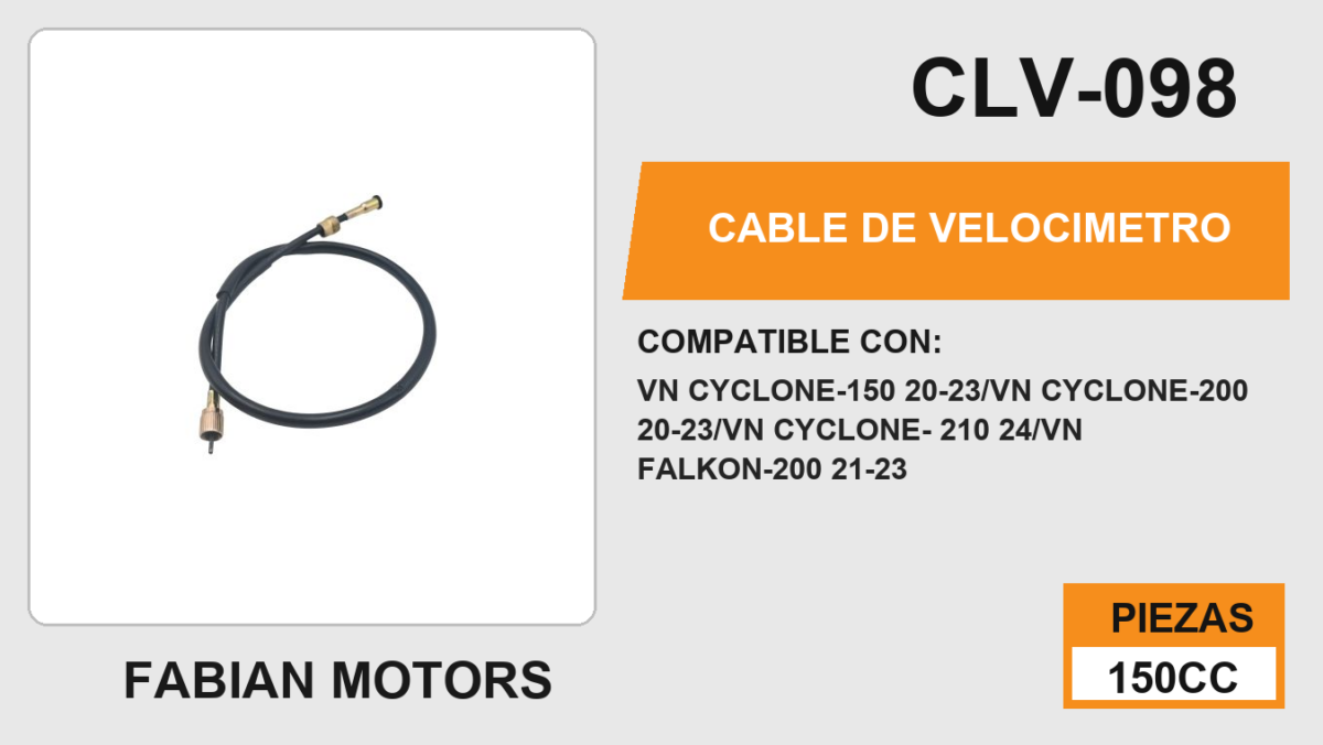 CABLE DE VELOCIMETRO