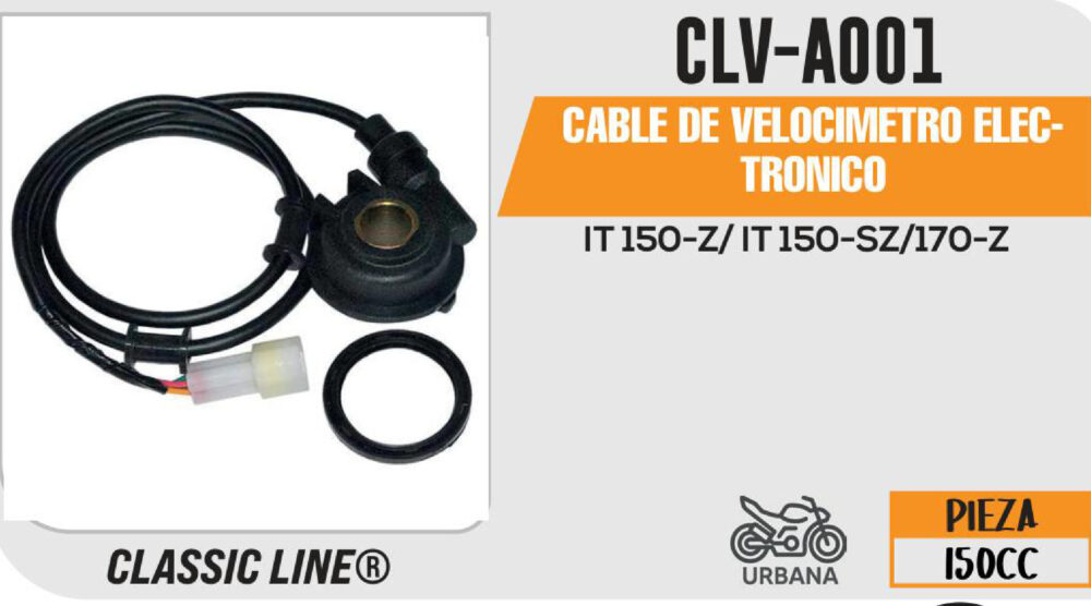 CABLE DE VELOCIMETRO ELECTRONICO Empaque (10 Piezas)