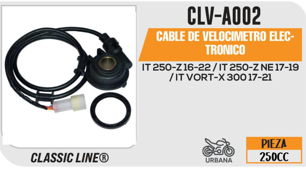 CABLE DE VELOCIMETRO ELECTRONICO Empaque (10 Piezas)