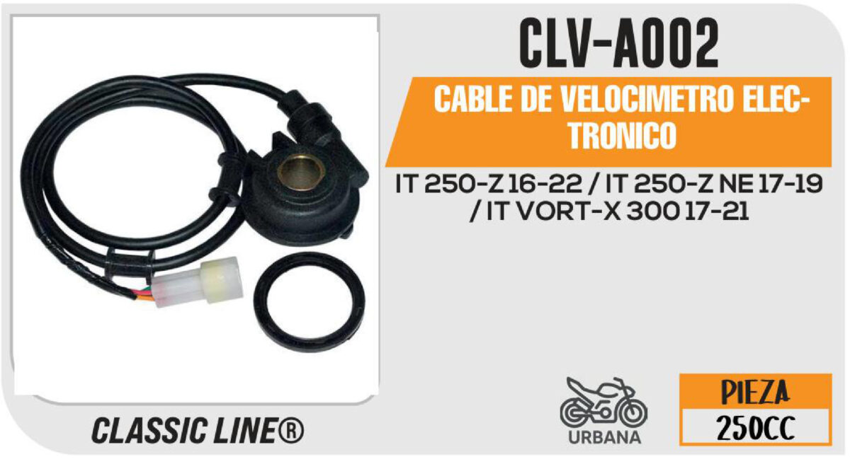 CABLE DE VELOCIMETRO ELECTRONICO Empaque (10 Piezas)