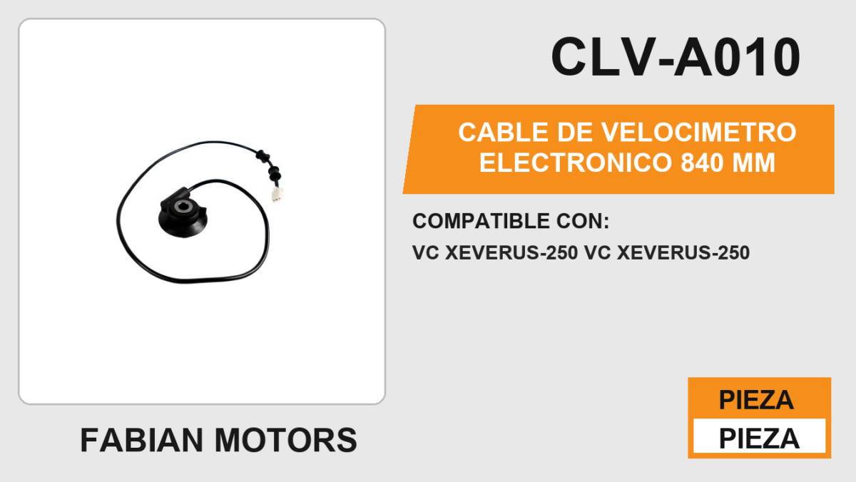 CABLE DE VELOCIMETRO ELECTRONICO 840 mm