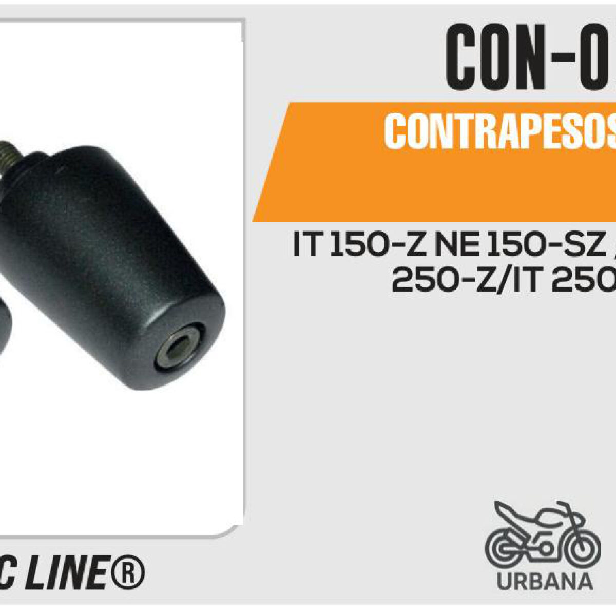 CONTRAPESOS NEGRO