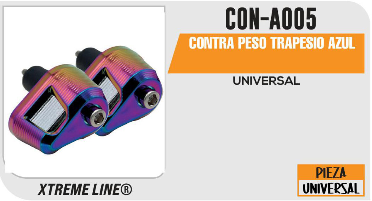 CONTRA PESO TRAPESIO AZUL