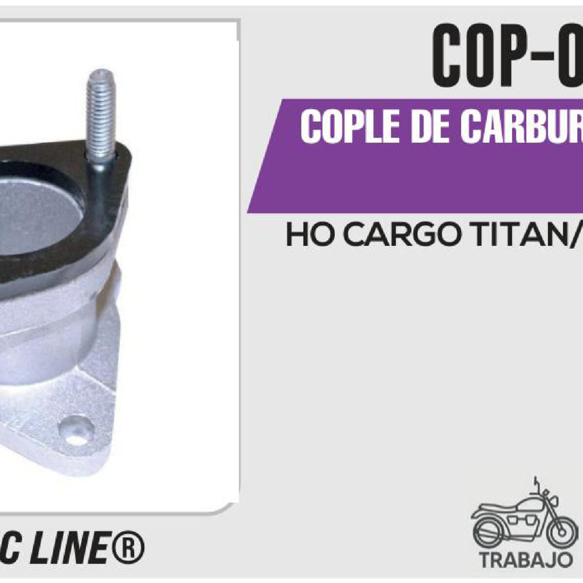 COPLE DE CARBURADOR PIPETA