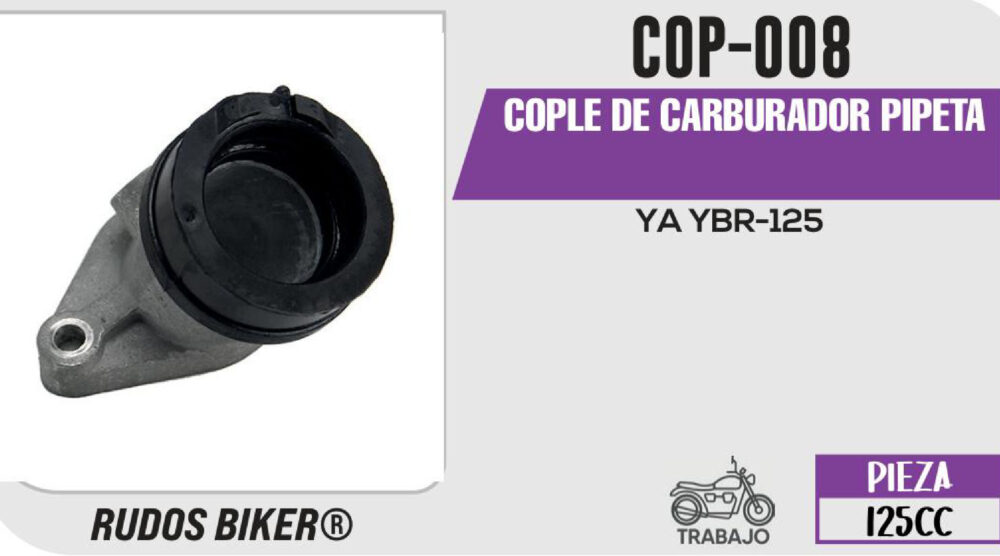 COPLE DE CARBURADOR PIPETA