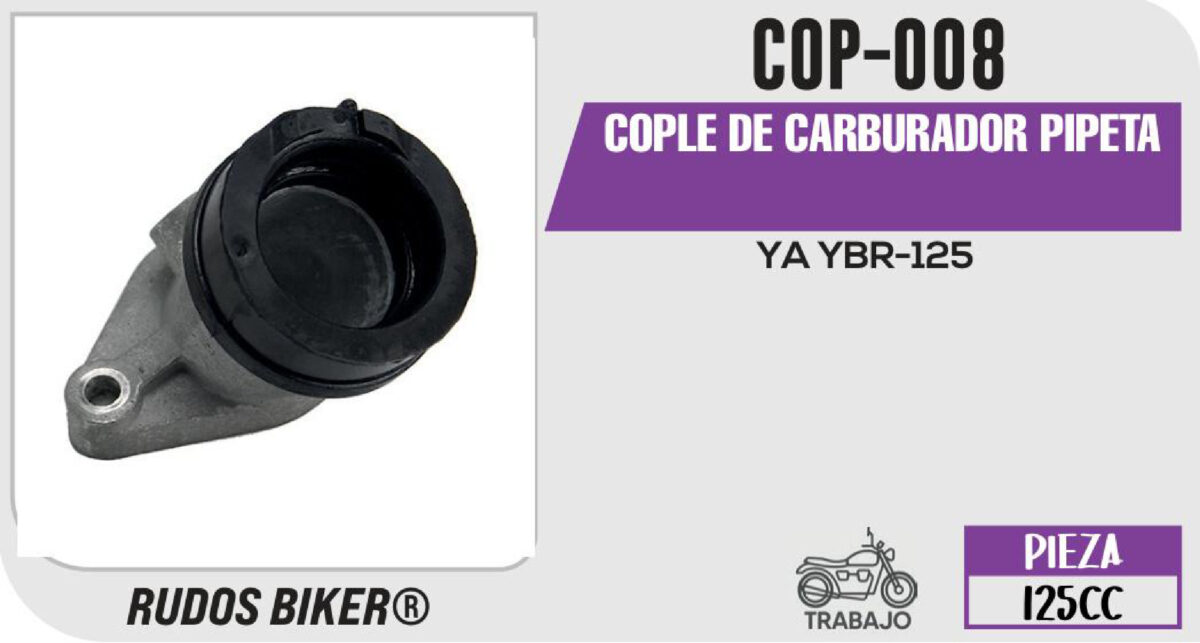 COPLE DE CARBURADOR PIPETA
