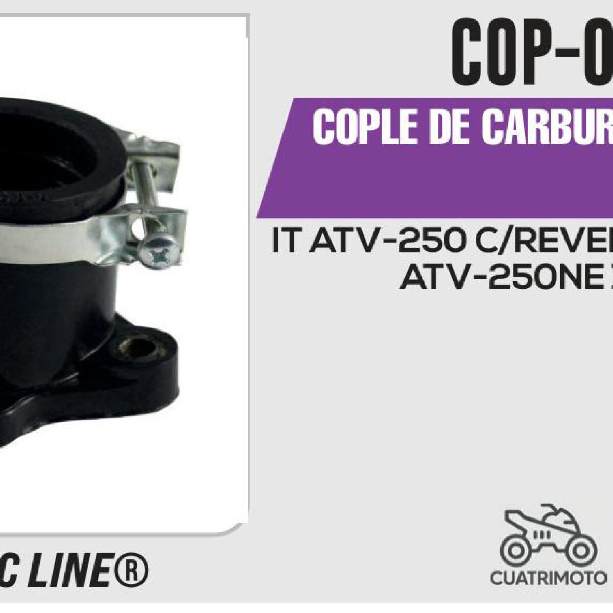 COPLE DE CARBURADOR PIPETA